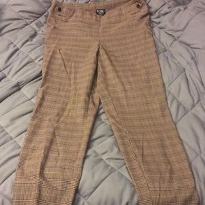 plaid women’s pants